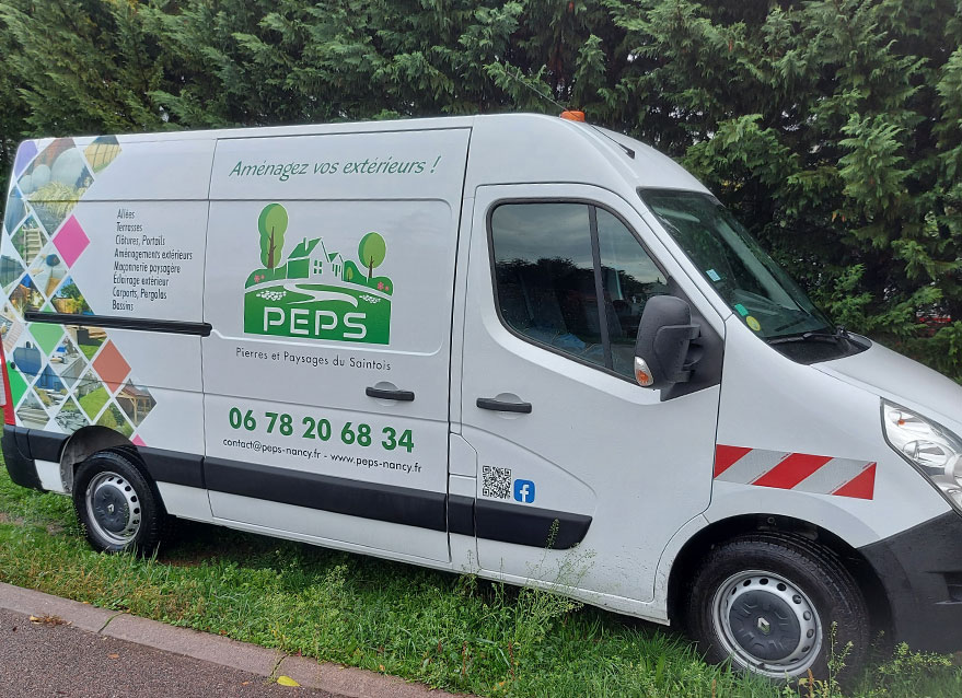 Travaux d’aménagements paysagers avec Pierres et Paysages du Saintois